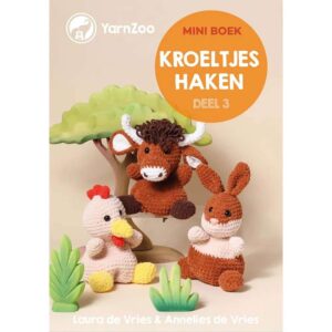 Mini Haakboek Kroeltjes Haken deel 3 - L.&A. de Vries | Het Wolhuis