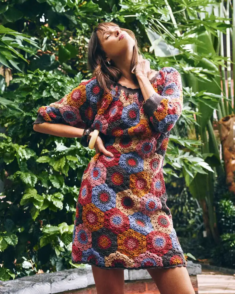 Phildar - Jurk Elsa - 257-11 | Het Wolhuis Phildar - Jurk Elsa - 257-11