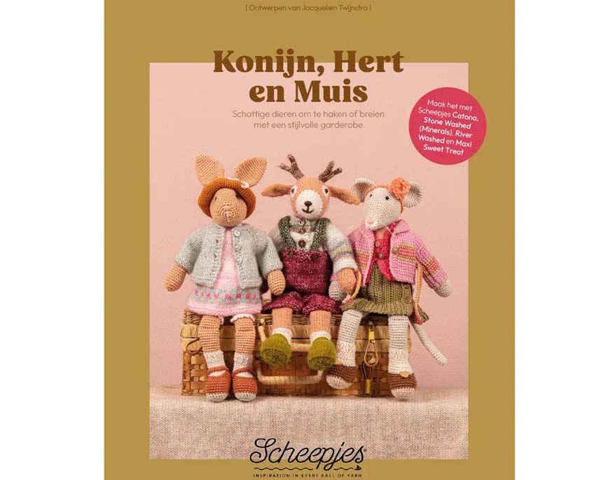 Ontdek het betoverende boek ‘Konijn, Hert en Muis’ van Scheepjes | Het Wolhuis