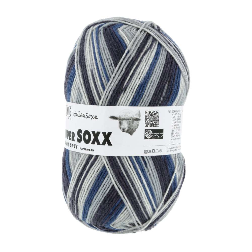 Lang Yarns Super Soxx Color 6-ply | Het Wolhuis Lang Yarns Super Soxx Color 6-ply-901.0431 | Het Wolhuis