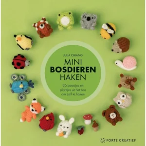 Mini bosdierenhaken - Julia Chiang | Het Wolhuis