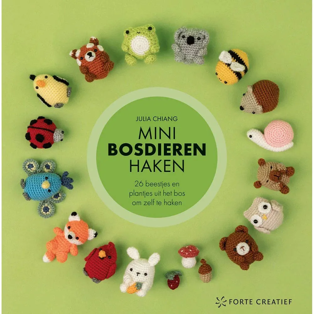 Mini bosdierenhaken - Julia Chiang | Het Wolhuis Mini bosdierenhaken - Julia Chiang | Het Wolhuis