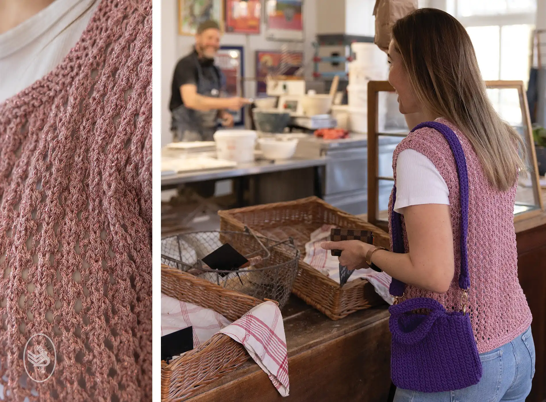 Durable - Gilet Glam | Het Wolhuis Feestelijk giletje breien | Durable Glam