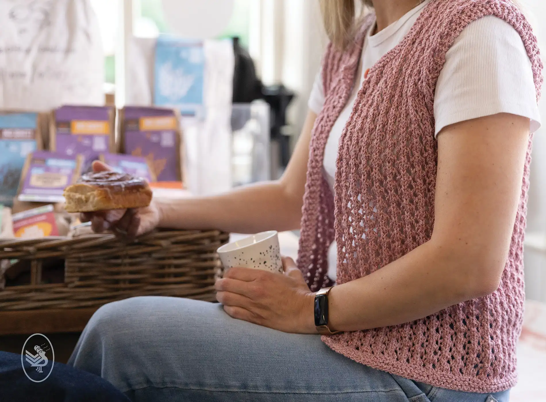 Durable - Gilet Glam | Het Wolhuis Feestelijk giletje breien | Durable Glam
