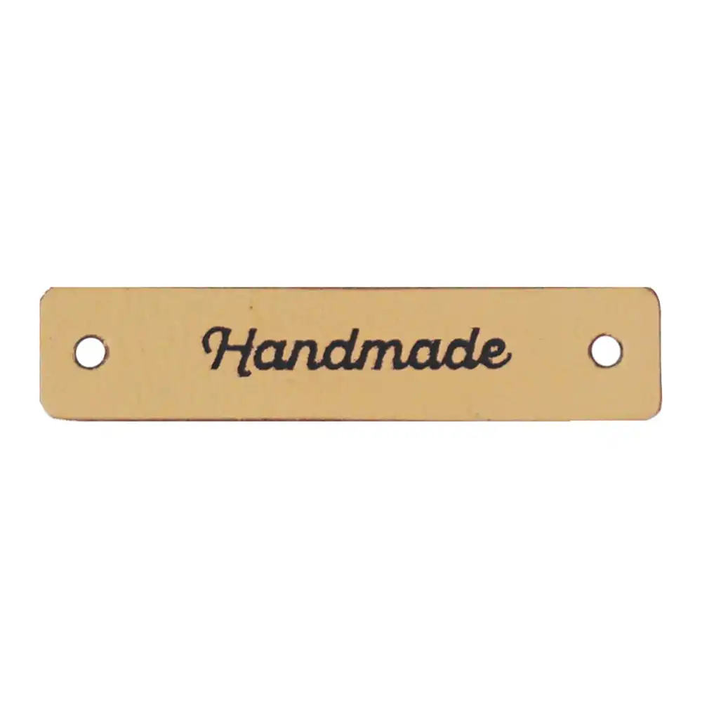 Durable Leren Label - Handmade 50x10mm - 020.1335 | Het Wolhuis Durable Leren Label - Handmade 50x10mm - 020.1335-004 | Het Wolhuis