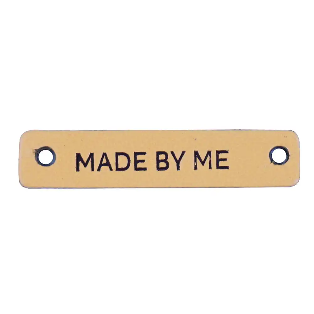 Durable Leren Label - Made by me 50x10mm - 020.1332 | Het Wolhuis Durable Leren Label - Made by me 50x10mm - 020.1332-001 | Het Wolhuis