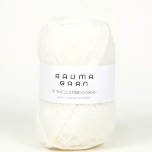 Rauma 3-trads strikkegarn-100 | Het Wolhuis