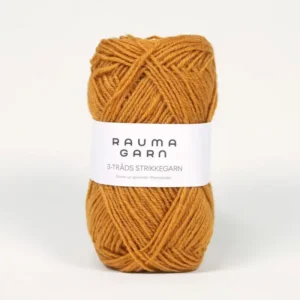 Rauma 3-trads strikkegarn-146 | Het Wolhuis