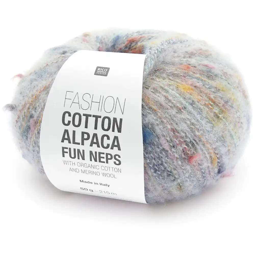 Rico Fashion Cotton Alpaca Fun Neps | Het Wolhuis Rico Fashion Cotton Alpaca Fun Neps-001 Natur | Het Wolhuis