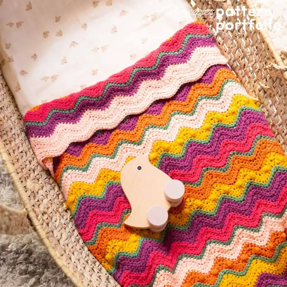 Scheepjes Pattern portfolio Colour Crafter | Het Wolhuis Scheepjes Pattern portfolio Colour Crafter-Tulip Twist Blanket | Het Wolhuis