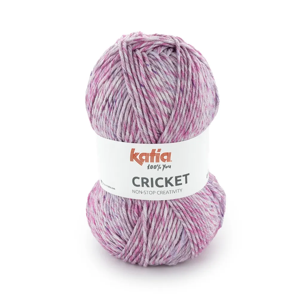 Katia Cricket | Het Wolhuis Katia Cricket-101 Grijs-Kauwgom roze | Het Wolhuis