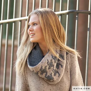 Katia - Jacquardcol in Merino Tweed - The Essentials | Het Wolhuis