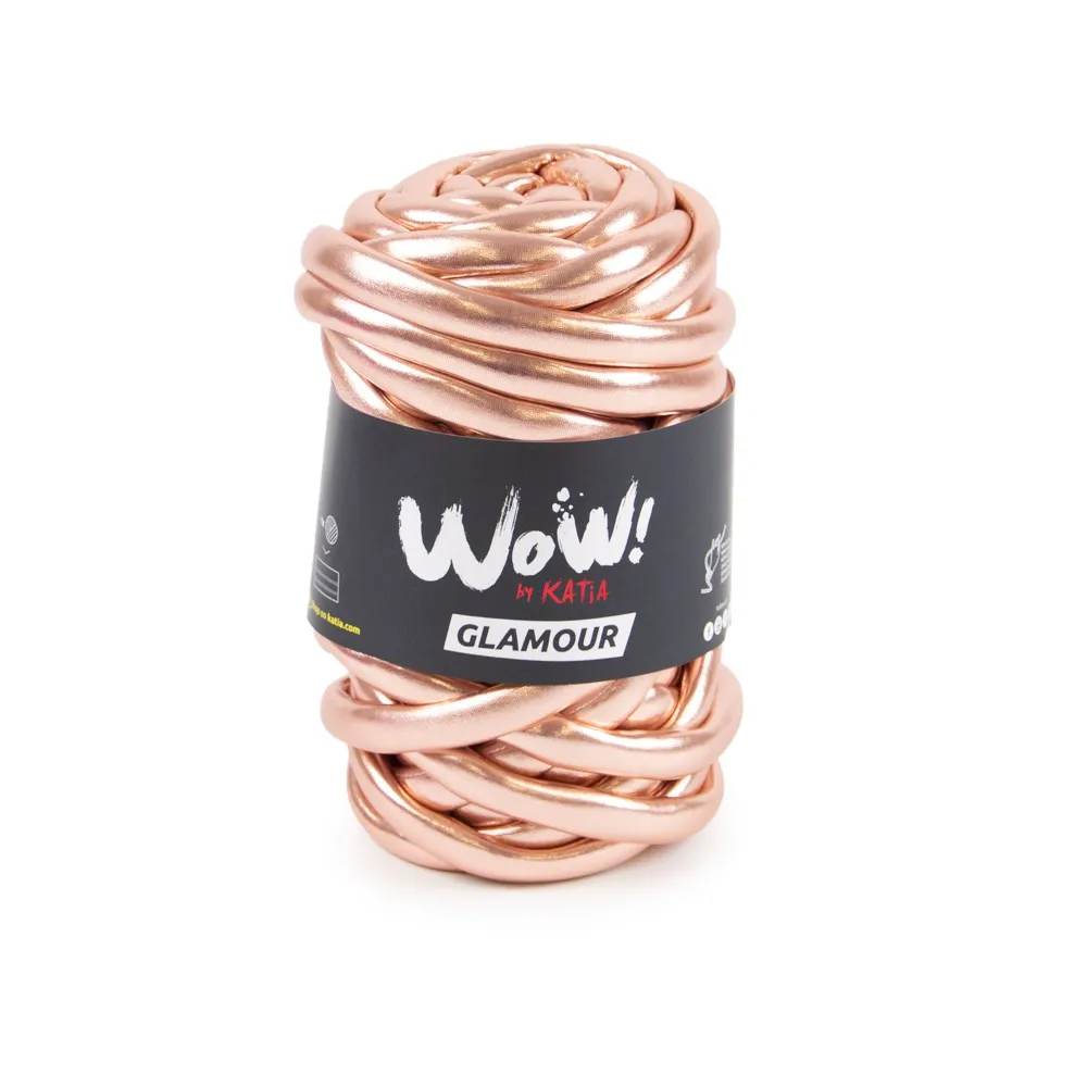 Katia WOW Glamour | Het Wolhuis Katia Wow Glamour-201 Kauwgom Roze | Het Wolhuis