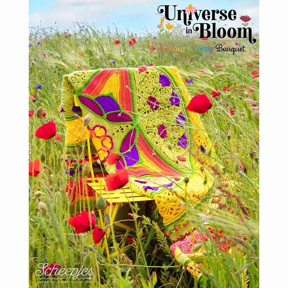 Scheepjes CAL 2025 Universe in Bloom Colour Crafter - Bouquet | Het Wolhuis Scheepjes CAL2025 kit Colour Crafter - Bouquet | Het Wolhuis
