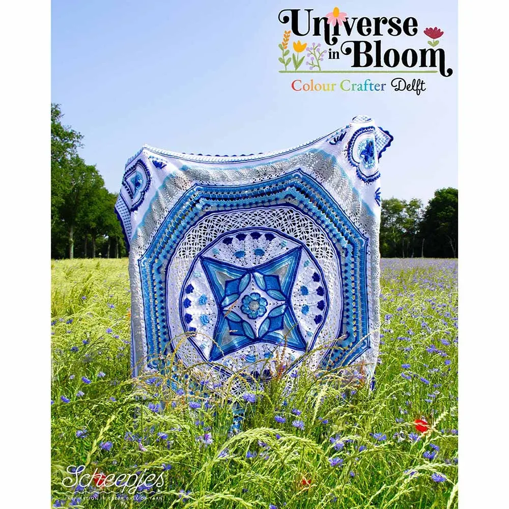 Scheepjes CAL 2025 Universe in Bloom Colour Crafter - Air | Het Wolhuis Scheepjes CAL2025 kit Colour Crafter - Delft | Het Wolhuis