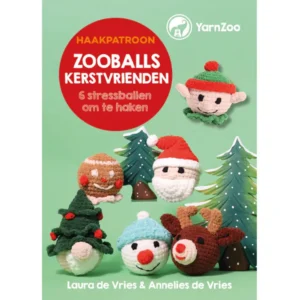 Haakboek Zooballs Kerstvrienden - L. en A. de Vries | Het Wolhuis