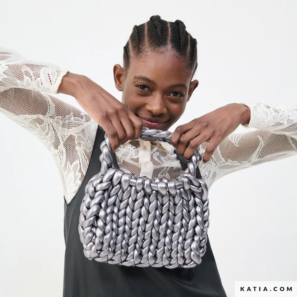 Katia - DIY Metallic Tas - Kizette Handtas | Het Wolhuis Katia - DIY Metallic Tas - Kizette Handtas | Het Wolhuis
