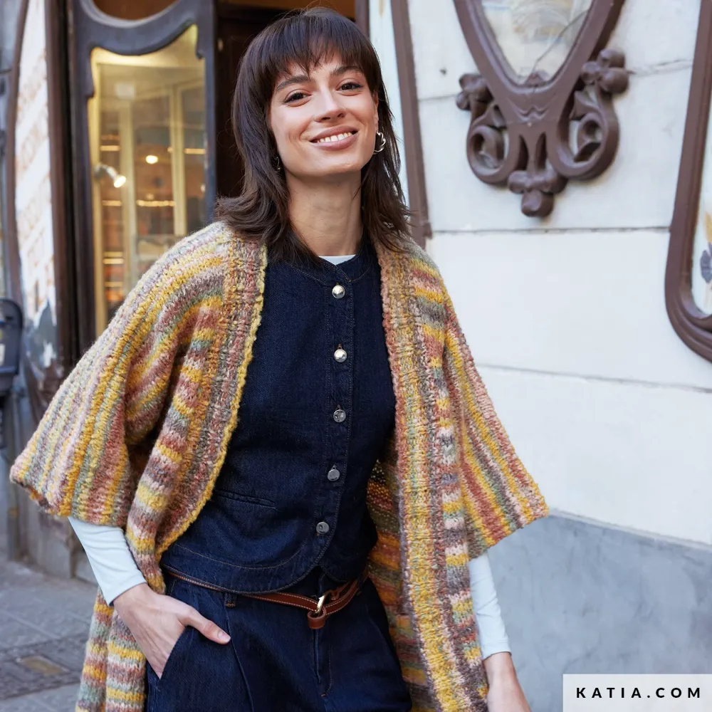 Katia - Kimono-stijl vest van Shibuya | Het Wolhuis Katia - Kimono-stijl vest van Shibuya | Het Wolhuis