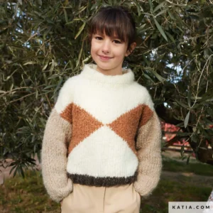 Katia - Kindertrui met intarsia van Shibuya | Het Wolhuis