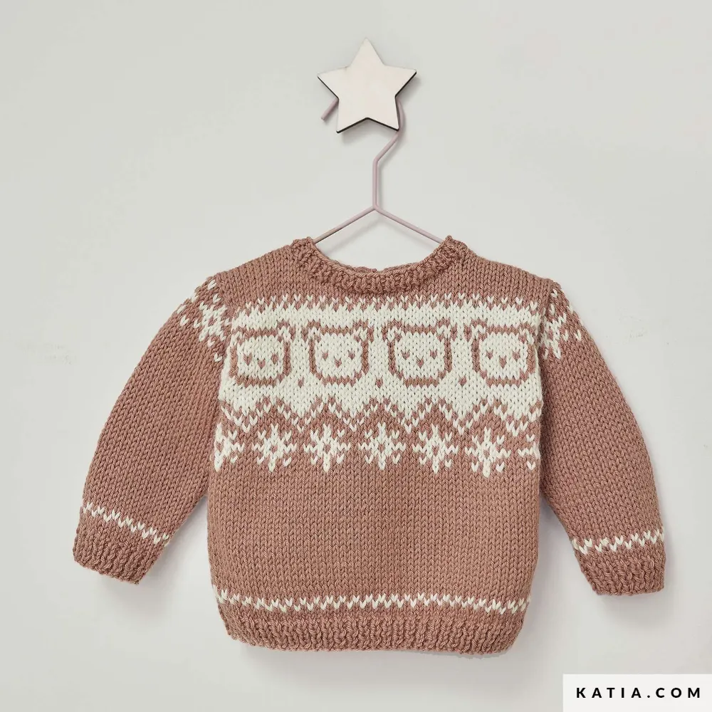 Katia - Babytrui met Jacquard motief - Baby 114 | Het Wolhuis Katia - Babytrui met Jacquard motief - Baby 114 | Het Wolhuis