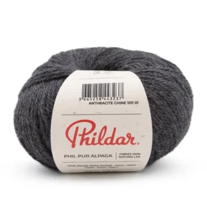 Phildar Phil Pur Alpaga-Anthracite Chine | Het Wolhuis