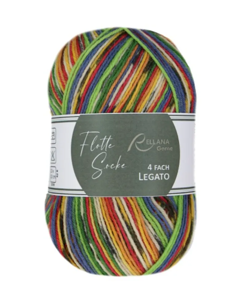 Rellana Flotte Socke 4f. Legato | Het Wolhuis Rellana Flotte Socke 4f. Legato-3061 | Het Wolhuis