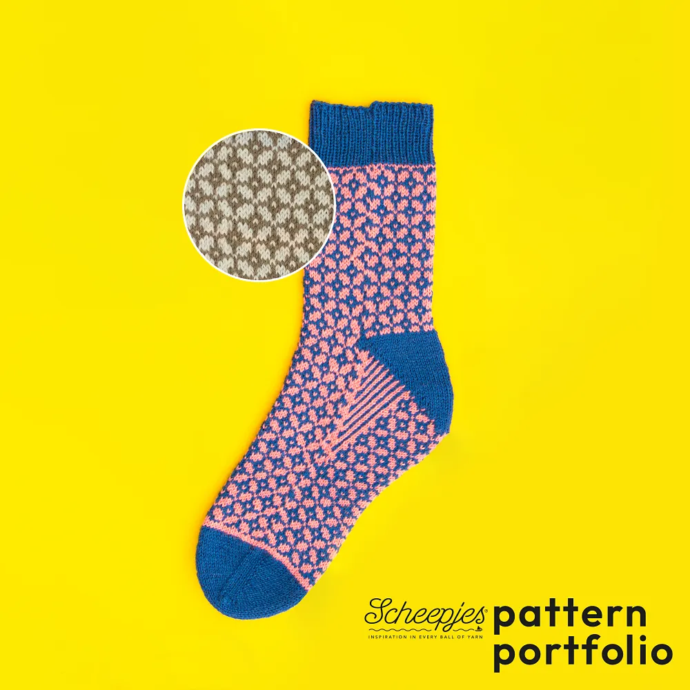 Arctic Stone Socks By Carmen Jorissen | Het Wolhuis Arctic Stone Socks By Carmen Jorissen | Het Wolhuis