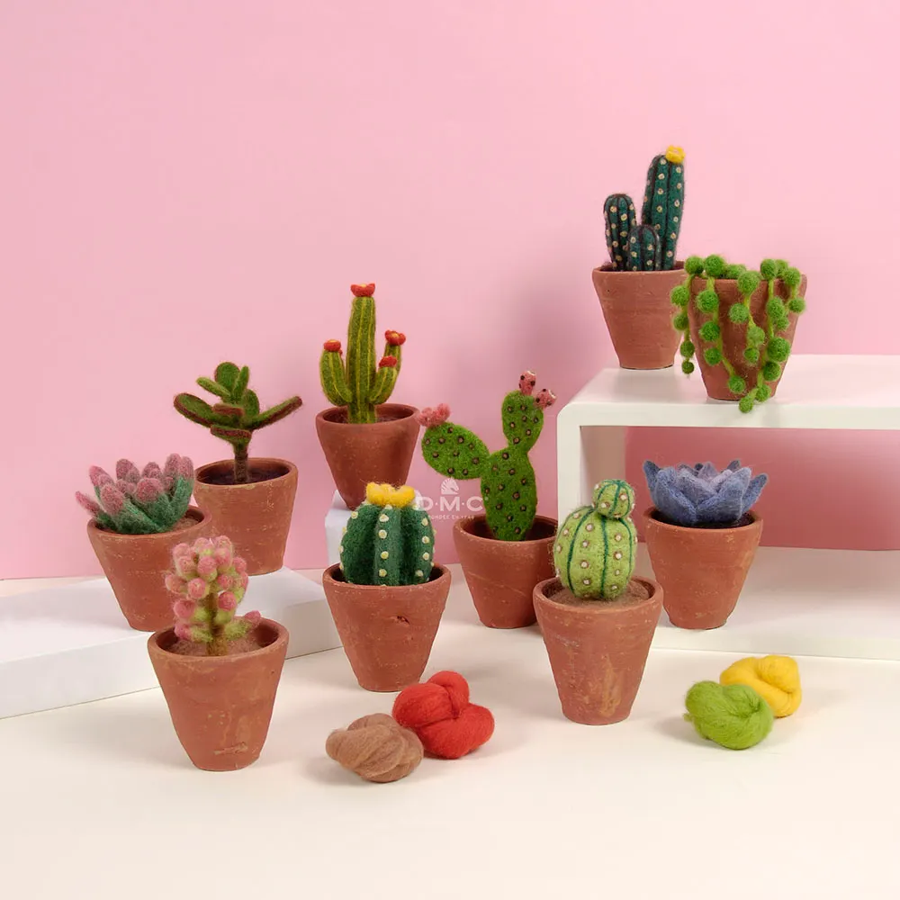 DMC Vilt boek | Het Wolhuis DMC Vilt boek-Cacti end Succelents | Het Wolhuis