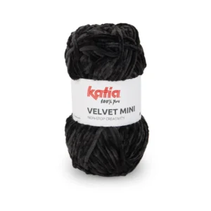 Katia Velvet Mini-210 Zwart | Het Wolhuis