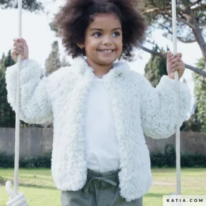 Katia - Vest met teddybeereffect van Polar | Het Wolhuis