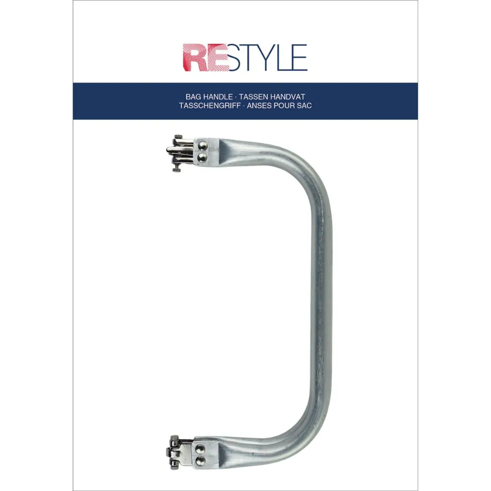 Restyle Tassenhandvat aluminium 15cm | Het Wolhuis Restyle Tassenhandvat aluminium 15cm | Het Wolhuis