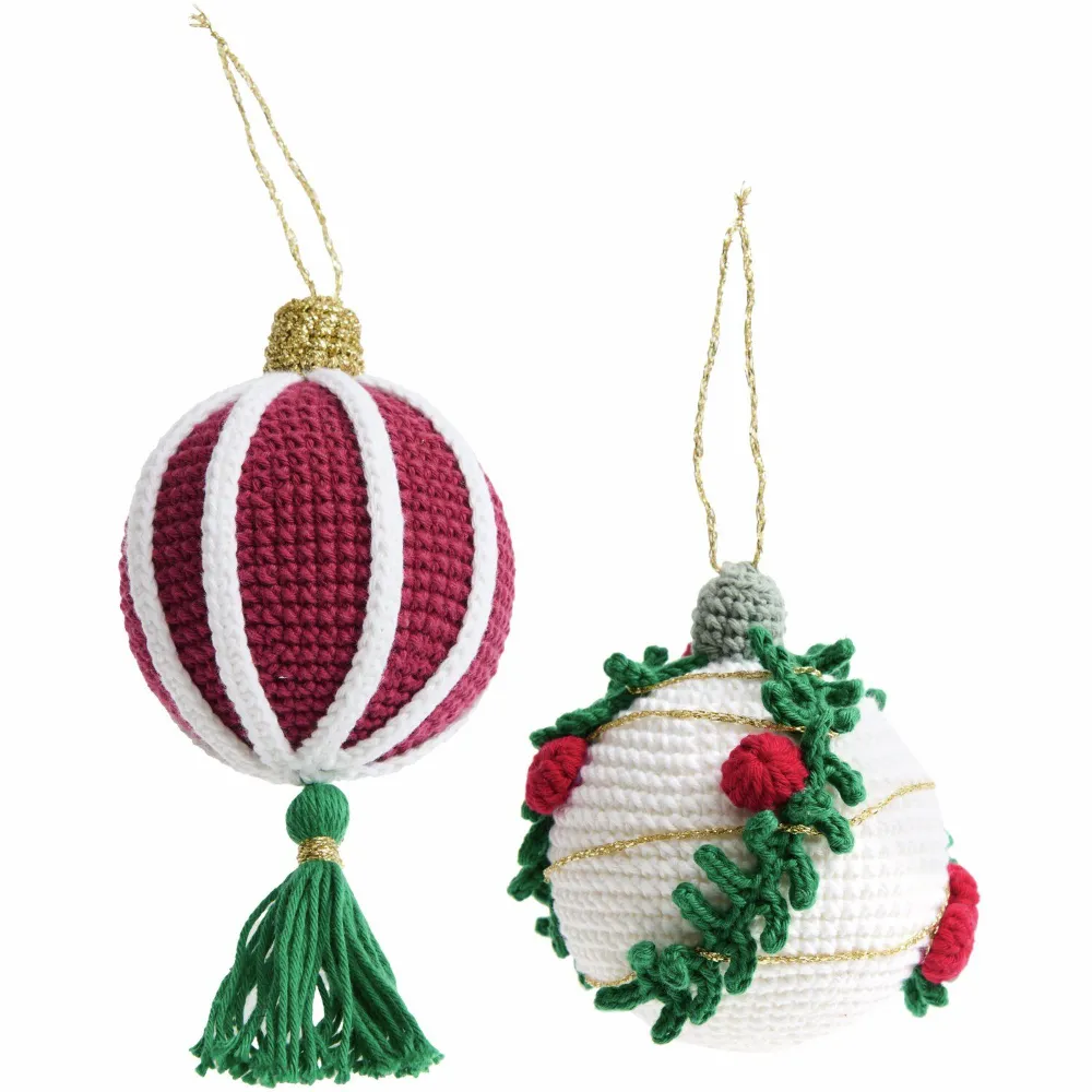 Ricorumi Haakset "Kerstballen - Variant Goud" | Het Wolhuis Ricorumi Haakset "Kerstballen - Variant Goud" | Het Wolhuis