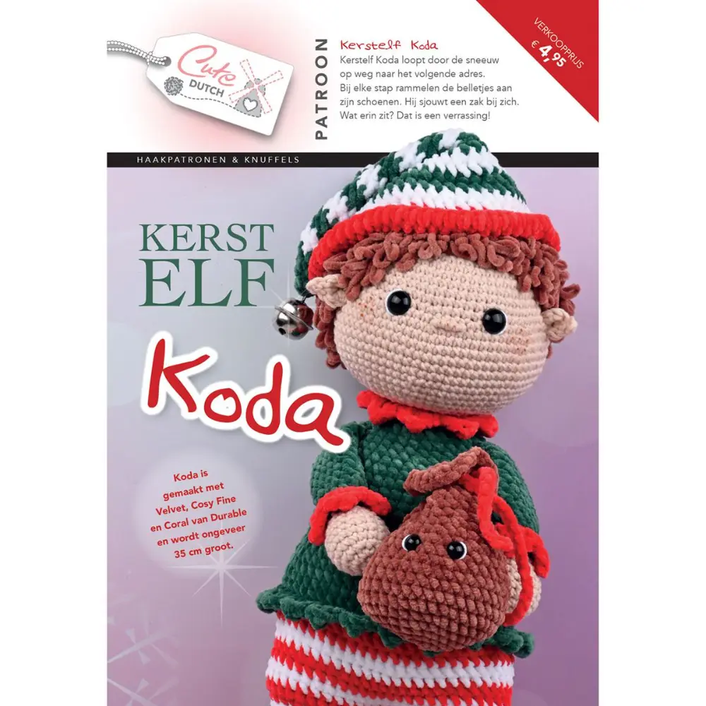 Patroonboekje Kerst Elf Koda | Het Wolhuis Patroonboekje Kerst Elf Koda | Het Wolhuis