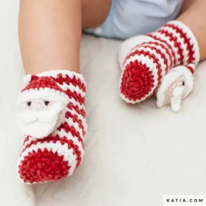 Katia – Kerstman sokken van Sockirumi | Het Wolhuis