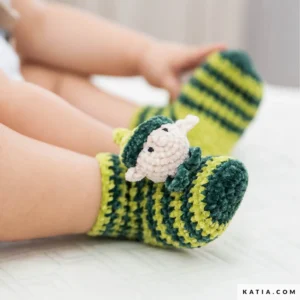 Katia - Kerstsokken elf voor baby`s van Sockirumi | Het Wolhuis