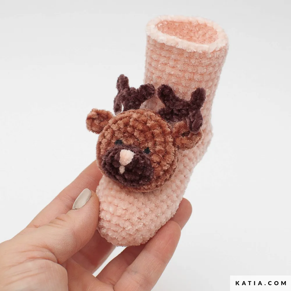 Katia - Rendiersokken voor baby's van Sockirumi | Het Wolhuis Katia - Rendiersokken voor baby's van Sockirumi | Het Wolhuis