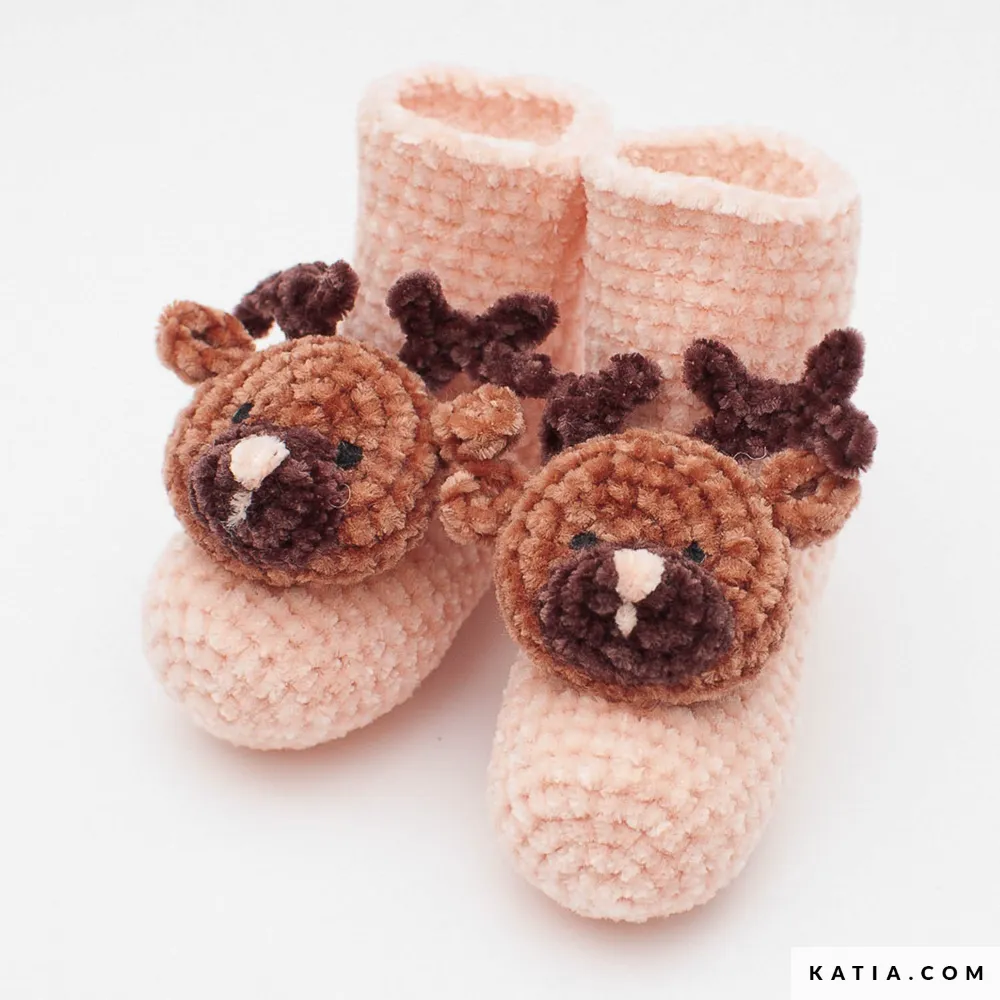 Katia - Rendiersokken voor baby's van Sockirumi | Het Wolhuis Katia - Rendiersokken voor baby's van Sockirumi | Het Wolhuis