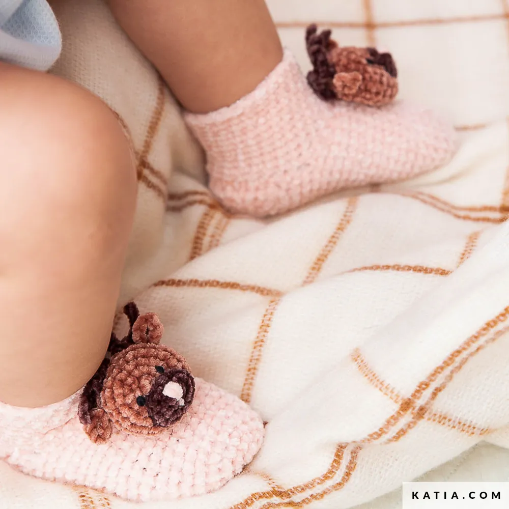 Katia - Rendiersokken voor baby's van Sockirumi | Het Wolhuis Katia - Rendiersokken voor baby's van Sockirumi | Het Wolhuis