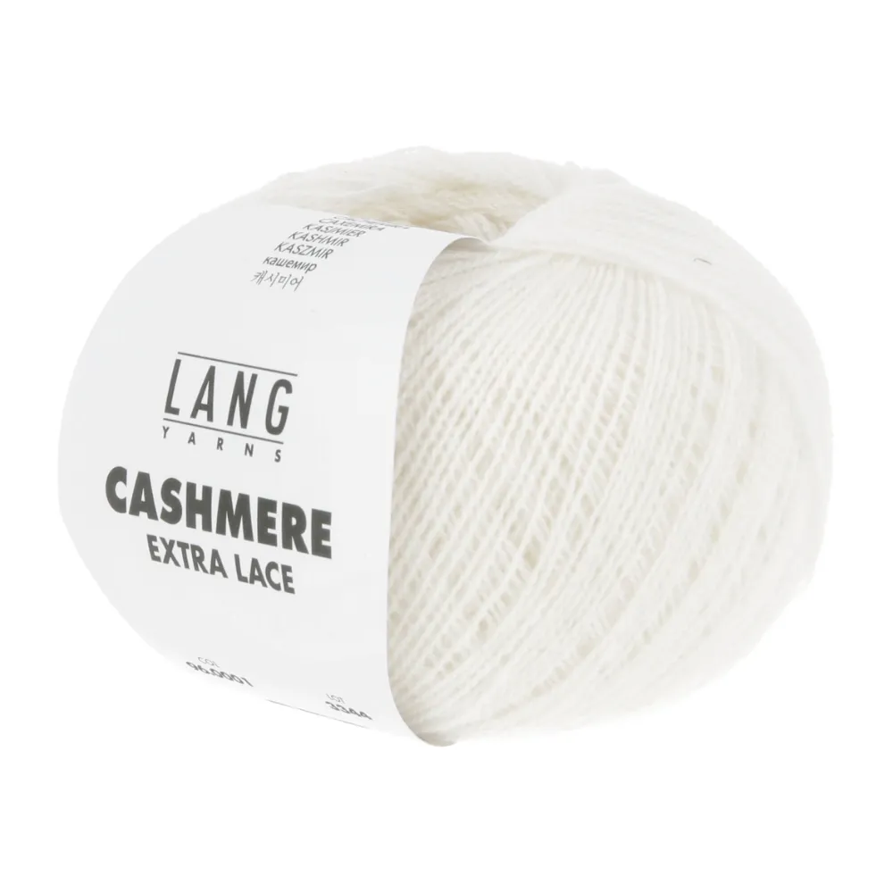 Lang Yarns Cashmere Extra Lace | Het Wolhuis Lang Yarns Cashmere Extra Lace-96.0001 | Het Wolhuis