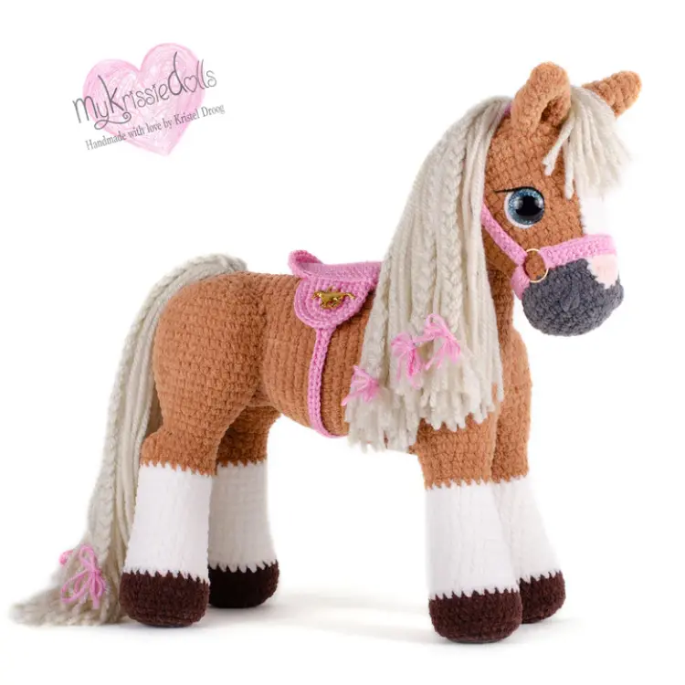 Pony Amigurumi - Kristel Droog | Het Wolhuis Pony Amigurumi - Kristel Droog | Het Wolhuis