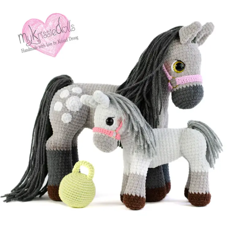 Pony Amigurumi - Kristel Droog | Het Wolhuis Pony Amigurumi - Kristel Droog | Het Wolhuis