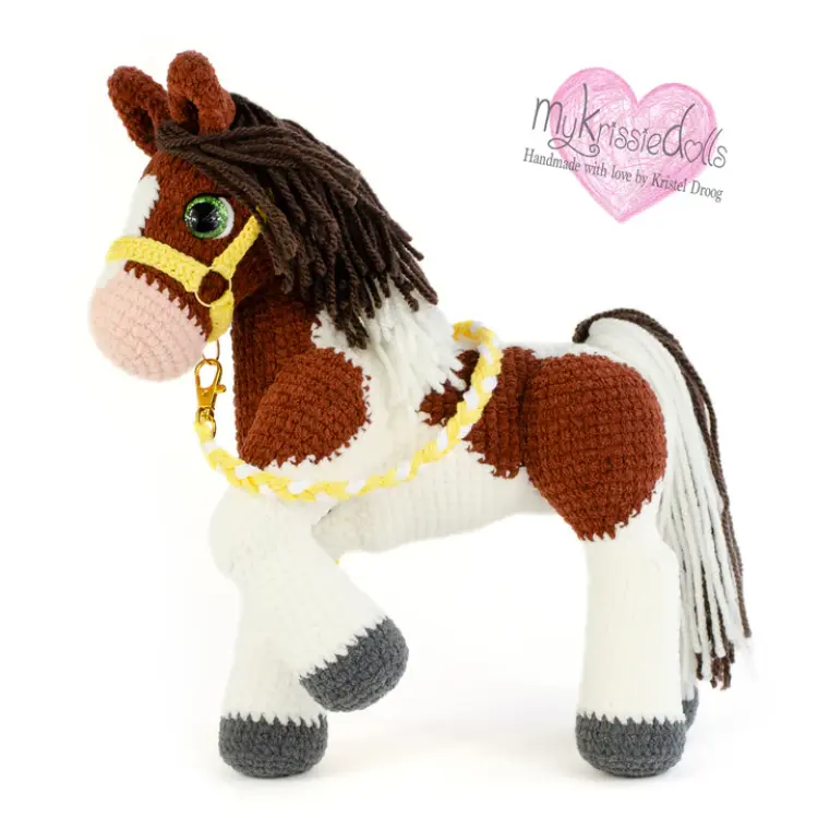 Pony Amigurumi - Kristel Droog | Het Wolhuis Pony Amigurumi - Kristel Droog | Het Wolhuis