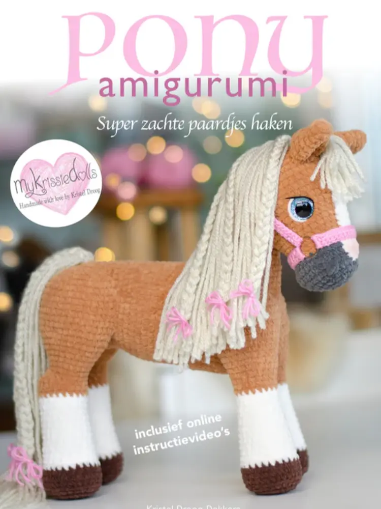 Pony Amigurumi - Kristel Droog | Het Wolhuis Pony Amigurumi - Kristel Droog | Het Wolhuis