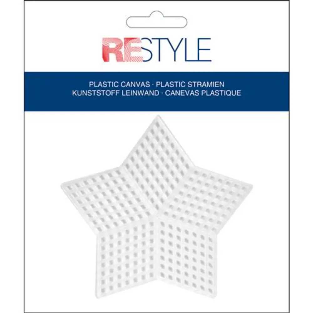 Restyle Plastic Stramien Ster | Het Wolhuis Restyle Plastic Stramien Ster | Het Wolhuis