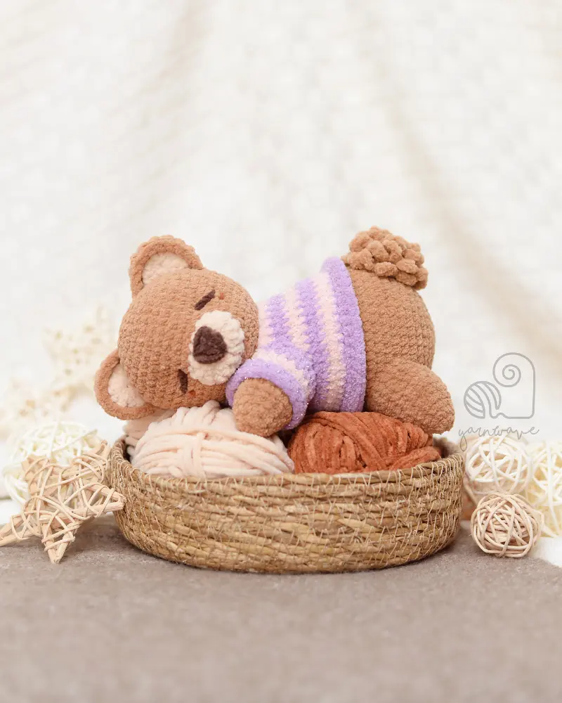 Sleeping Bear by Banga Vaicekauskienė | Het Wolhuis Sleeping Bear by Banga Vaicekauskienė | Het Wolhuis
