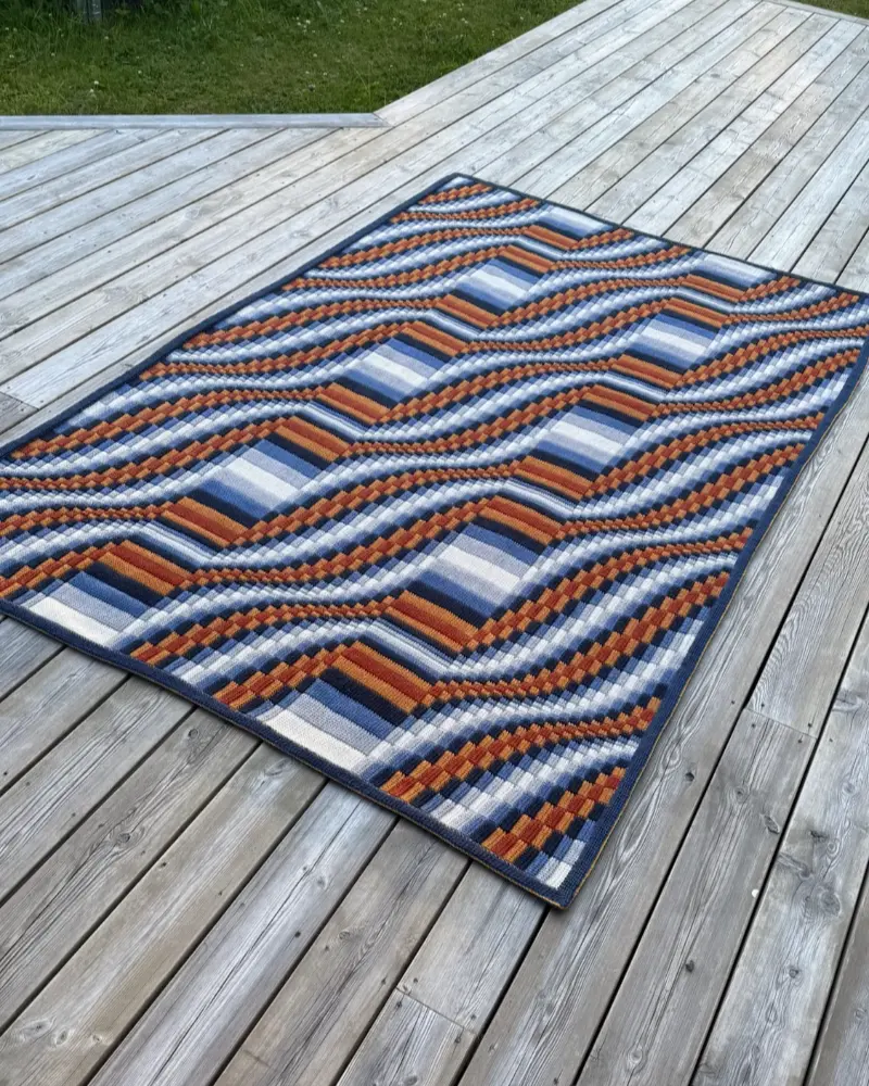 The ”Hooked On A Feeling” blanket by Martin Up North | Het Wolhuis The ”Hooked On A Feeling” blanket by Martin Up North | Het Wolhuis
