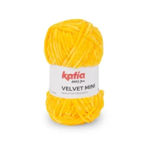 Katia Velvet Mini-202 Geel | Het Wolhuis
