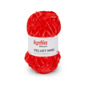 Katia Velvet Mini-211 Rood | Het Wolhuis
