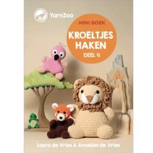 Mini Haakboek Kroeltjes Haken deel 4 - L.&A. de Vries | Het Wolhuis