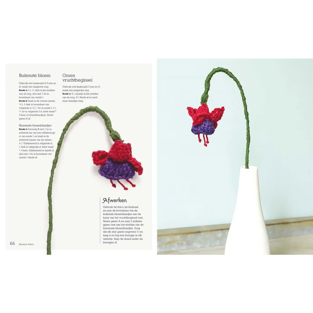 Bloemen haken - Emma Varnam | Het Wolhuis Bloemen haken - Emma Varnam | Het Wolhuis